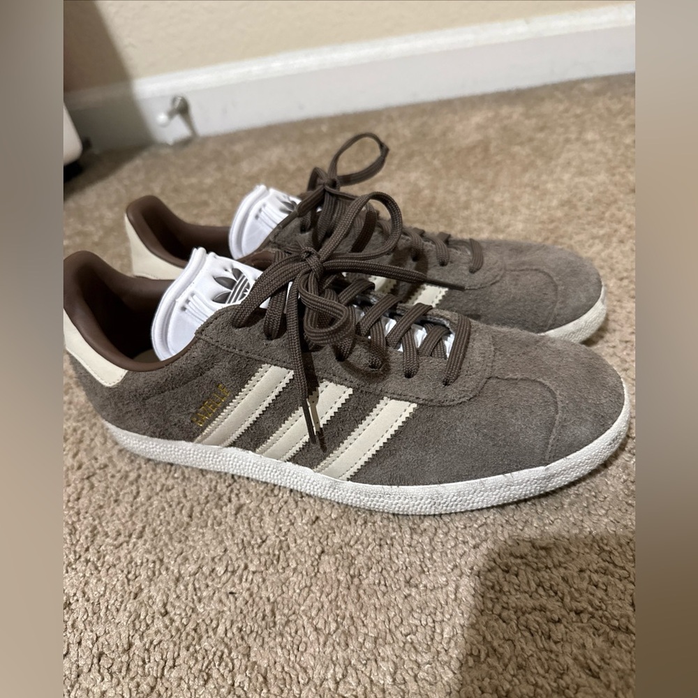 Adidas Women's Gazelle Originals Size 8.5 Earth Strata G4392 - Picture 5 of 13